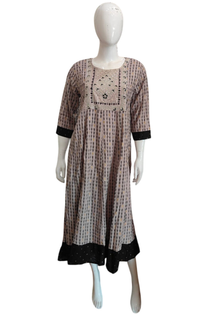 Rayon Mixed Fabric Kurthis - Image 2