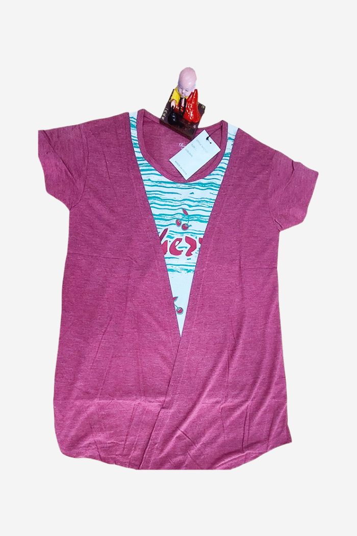 Purple Color T-Shirt