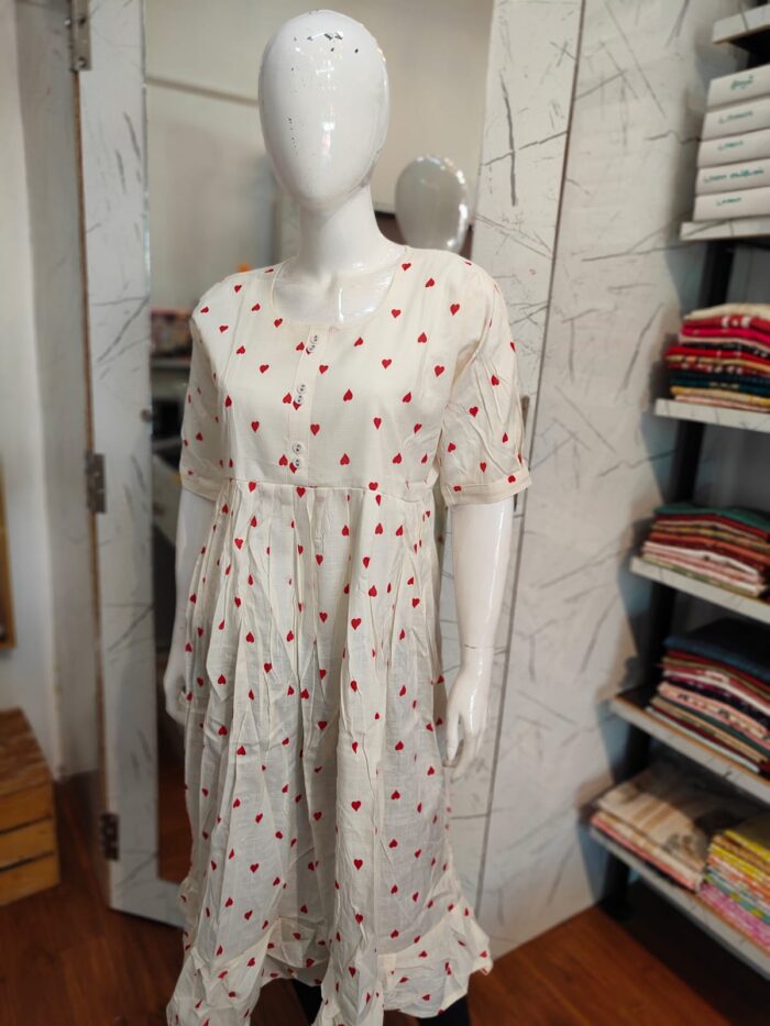 Heart Design Kurti - Image 2